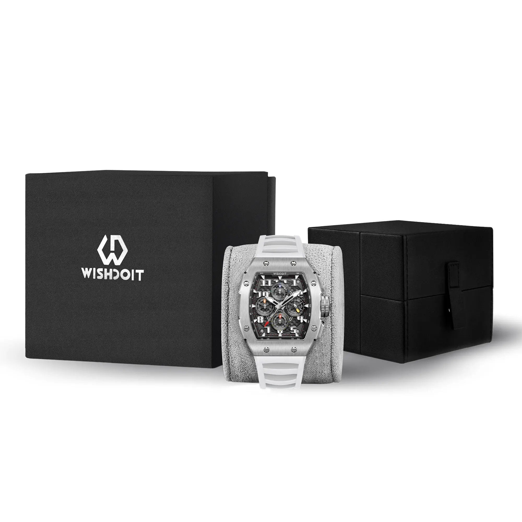 Racing GT 2.0 Chronograph Quartz Watch - White | Wishdoit Watches