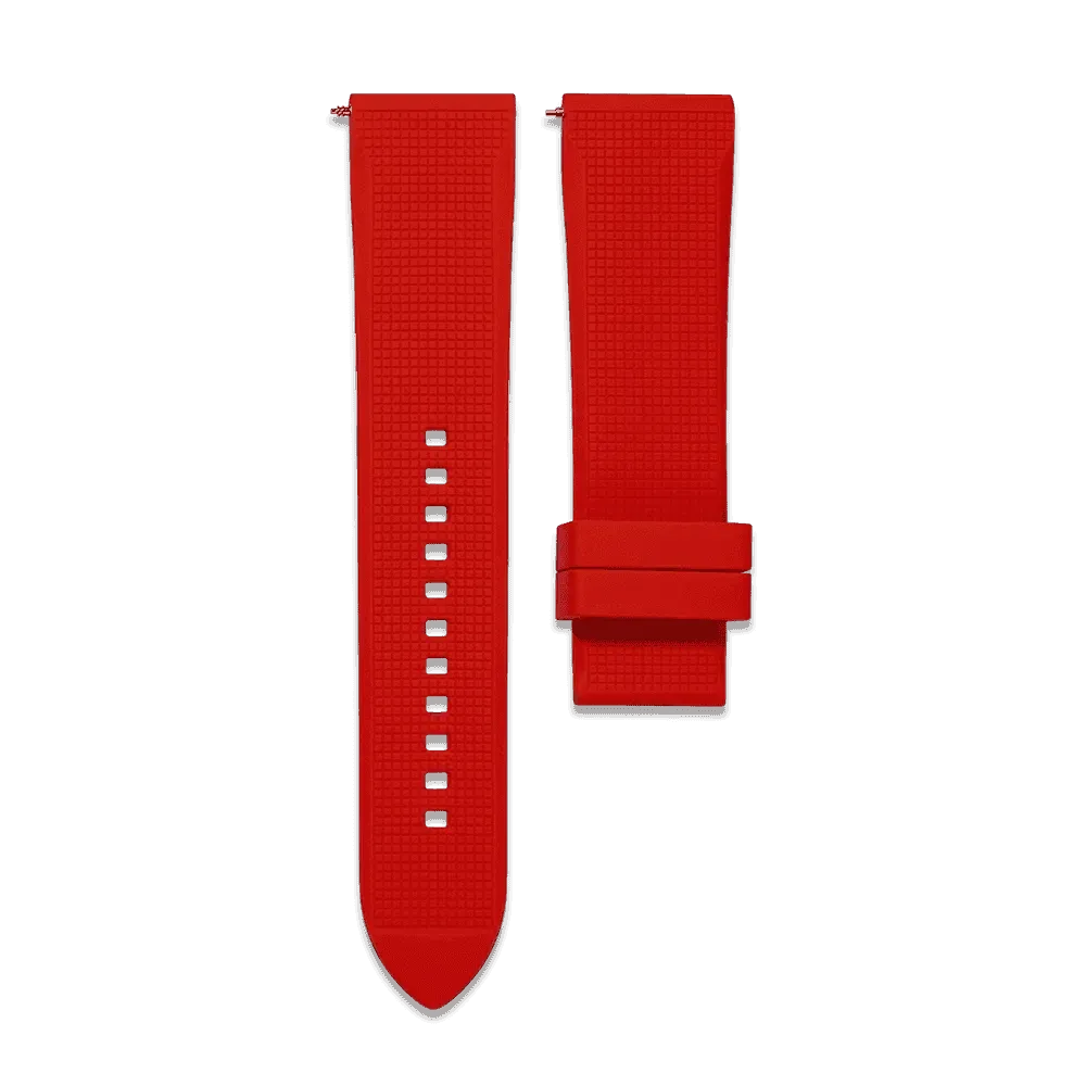 Fluoro rubber Wishdoit Watches Automatic Mechanical Watch Red Fluoro ...