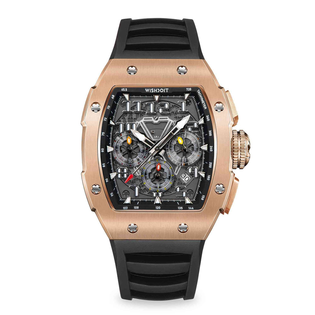 Shop Limited Edition Armor Gold Mechanical Watch In Wishdoit Watches