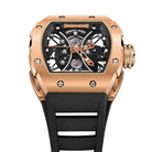 Buy Quartz Sports Skeleton Gold Watch on Wishdoit Watches